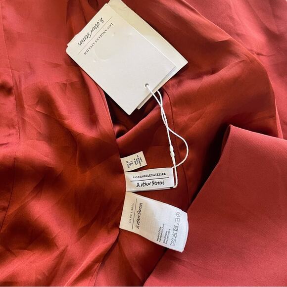 & OTHER STORIES Oversized Double Breasted Blazer NWT Size 2 - Picture 9 of 12